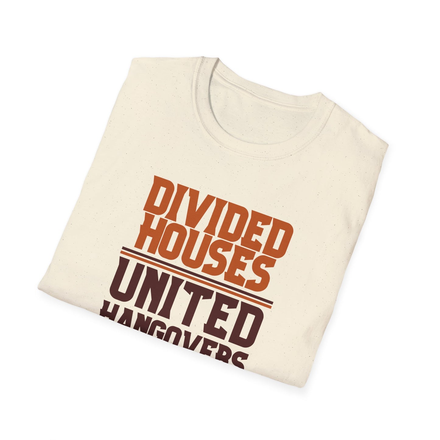 Divided Houses United Hangovers Texas Rivalry T-Shirt, Perfect for Longhorns and Aggies, Lonestar Showdown, House Divided