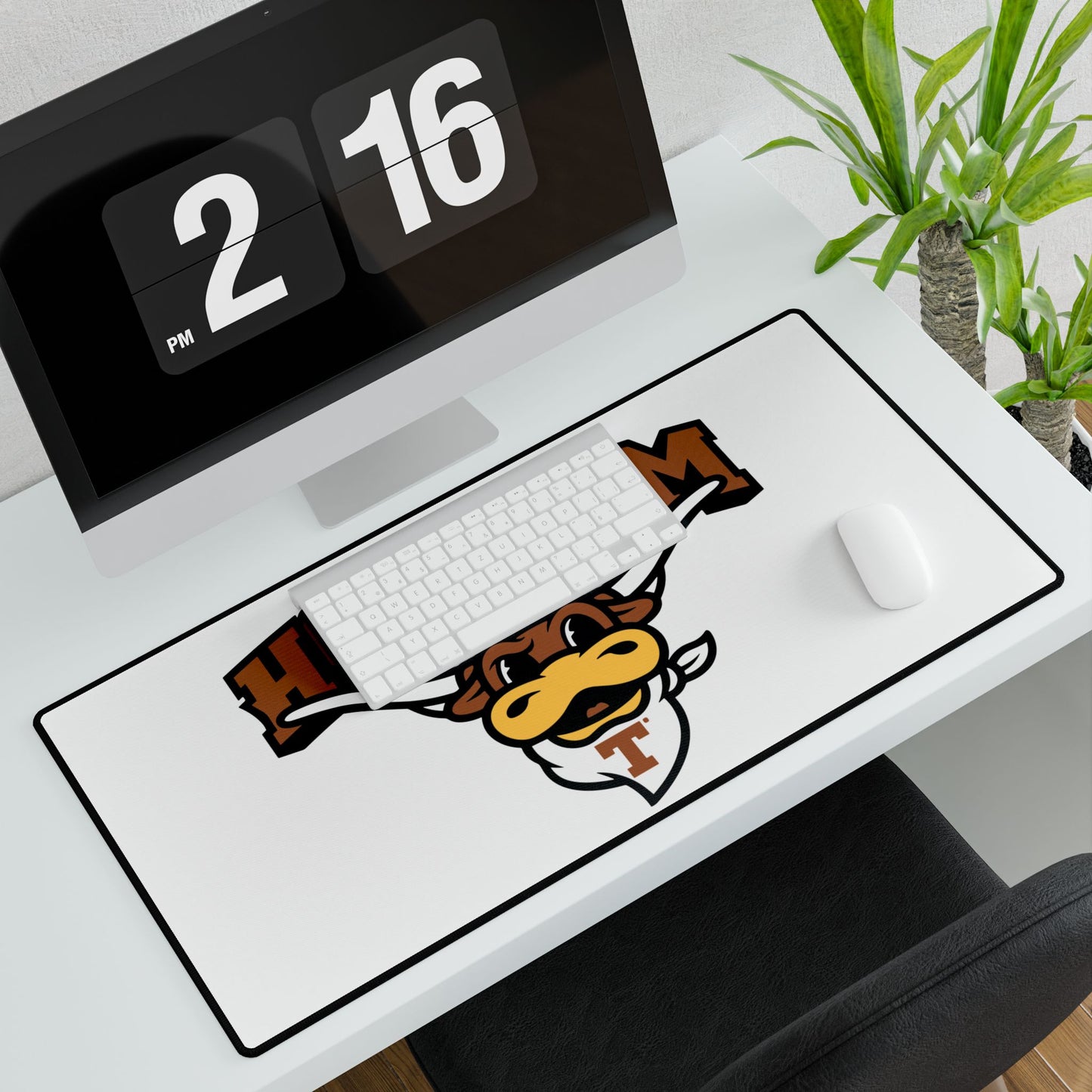 University of Texas Themed Desk Mat - Personalized Workspace Decor, Office Accessories, Gifts for Students, Home Office, Unique Desk Pads