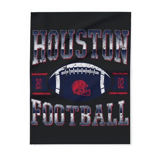Houston Texans Fun Arctic Fleece Blanket - Houston Texans Design, Cozy Home Decor, Picnic Blanket, Outdoor Lounge