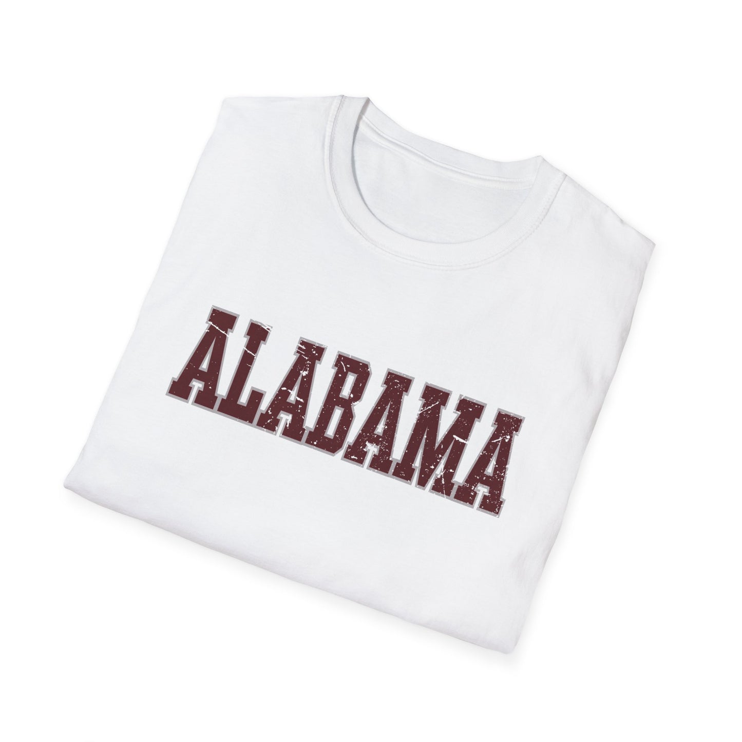 University of Alabama Unisex Softstyle T-Shirt | Game Days, College Events, Gifts, Fan Gear, BAMA, Roll Tide, Game Day Gear