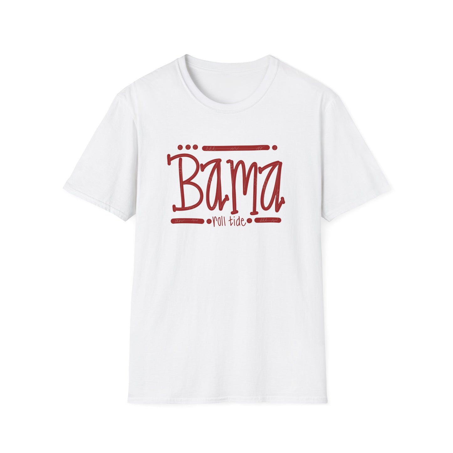 Bama Tee | Southern Game Day Shirt | Cute Alabama Football Spirit Shirt | Unisex Gildan Softstyle | Game Day Gear | Graduation Gift
