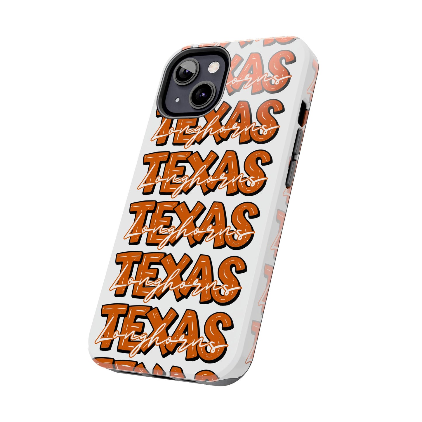 Texas Longhorn Tough Phone Case, Durable iPhone Cover for Texas Lovers, Unique Gift for Graduates, College Students, Southern Pride