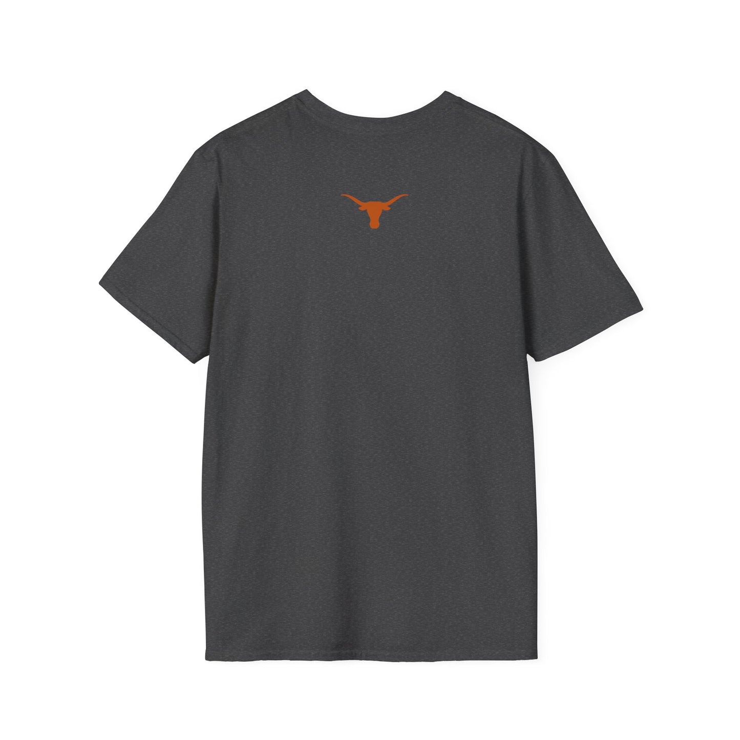 Texas Pride Tee | Burnt Orange State Outline Shirt | Southern Spirit Unisex Softstyle | Graduation Gift