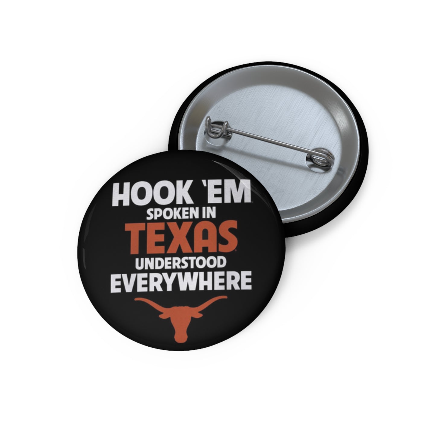 Texas Game Day Button | Texas Pride Pin | Funny Southern Accessory | Game Day Accessory | Student Gift