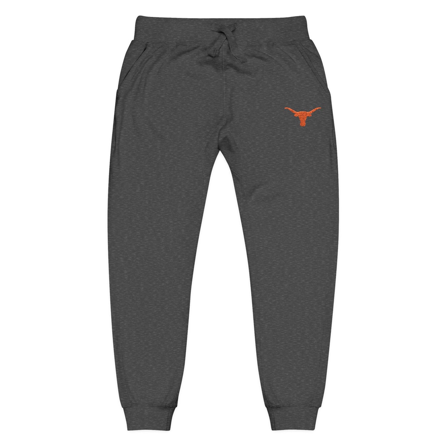 Embroidered Texas Unisex Fleece Sweatpants | Texas Game Day Loungewear | Matching Crewneck Sold Separately