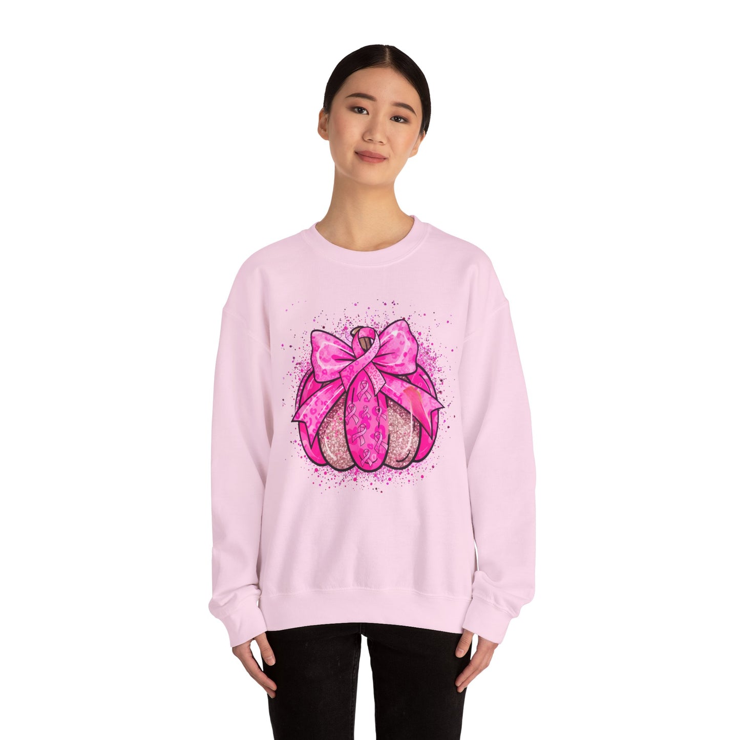 Breast Cancer Awareness, Find the Cure, Inspirational Crewneck Sweatshirt, Faith-Based Fashion, Motivational Gift