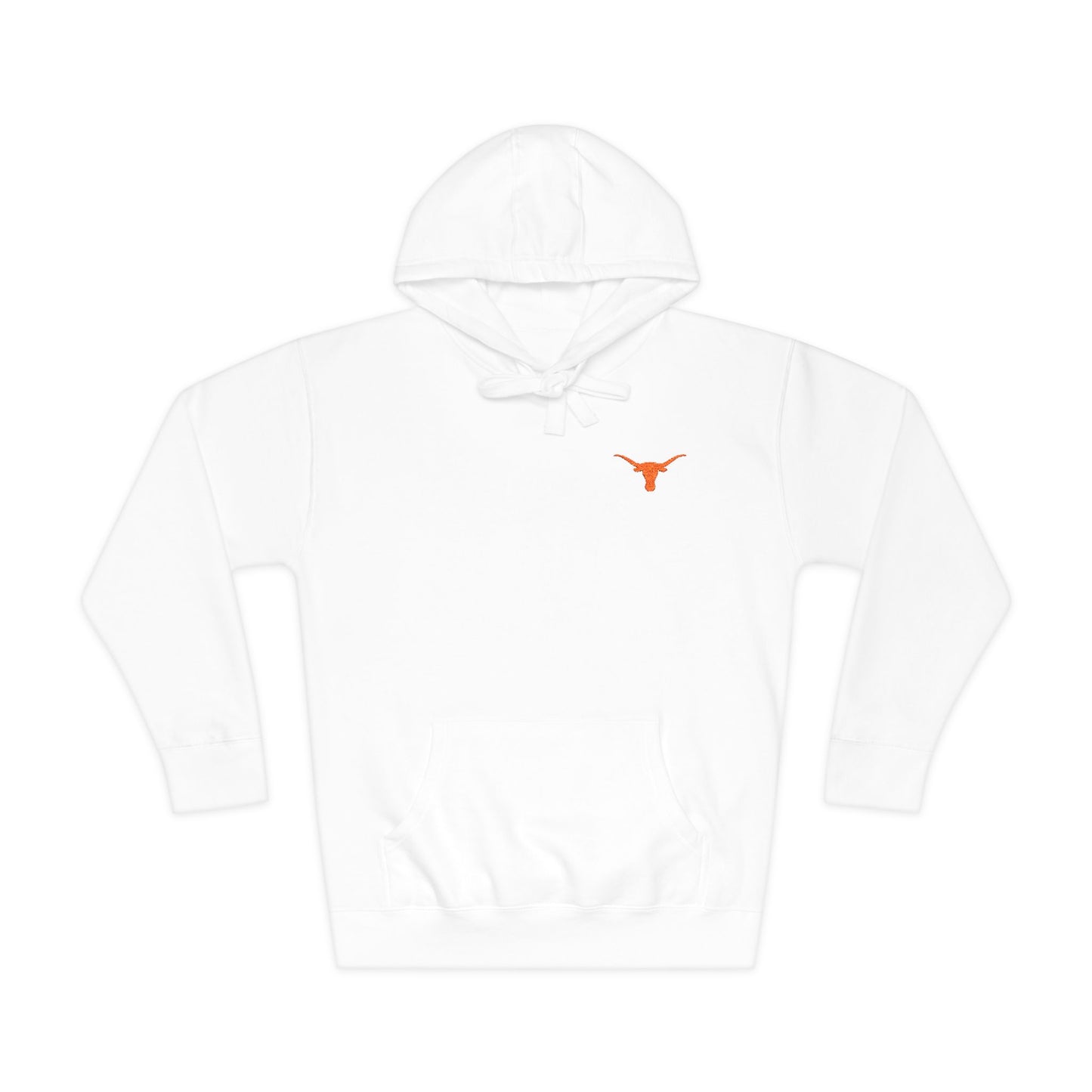Texas Hoodie | Embroidered Longhorn Sweatshirt | Burnt Orange Apparel | Student Gift, Game Day Gear