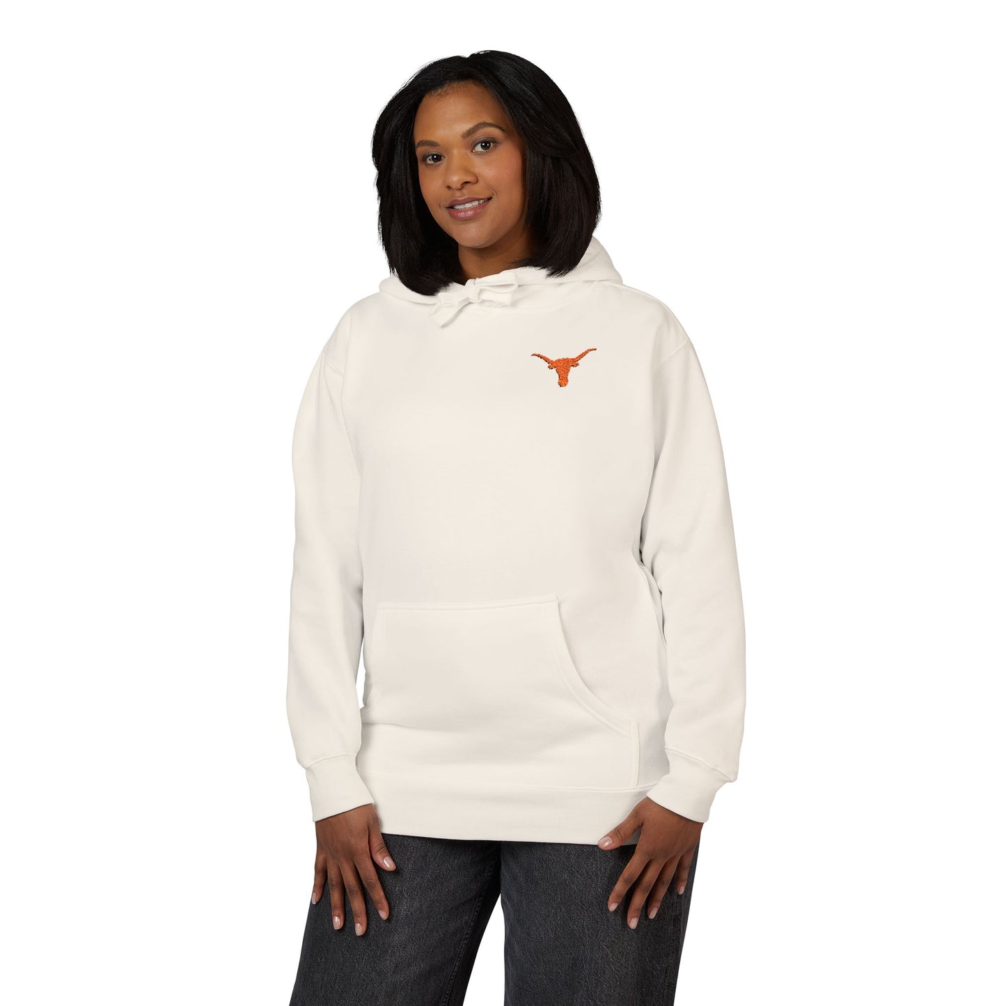 Texas Hoodie | Embroidered Longhorn Sweatshirt | Burnt Orange Apparel | Student Gift, Game Day Gear