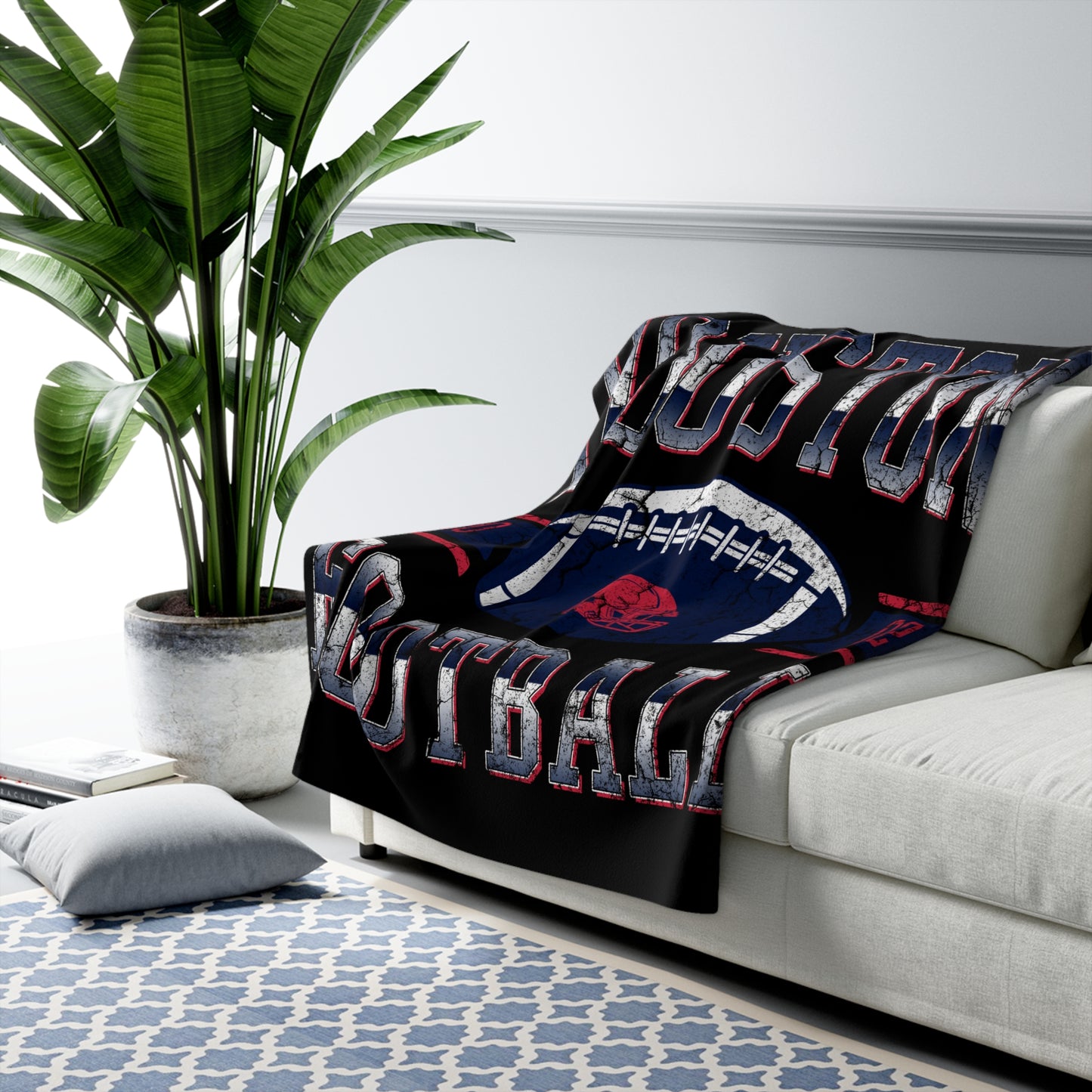 Houston Texans Sherpa Fleece Blanket, Cozy Throw for Home, Gift for Texas Fans, Houston Texans Blanket, Game Day Accessory