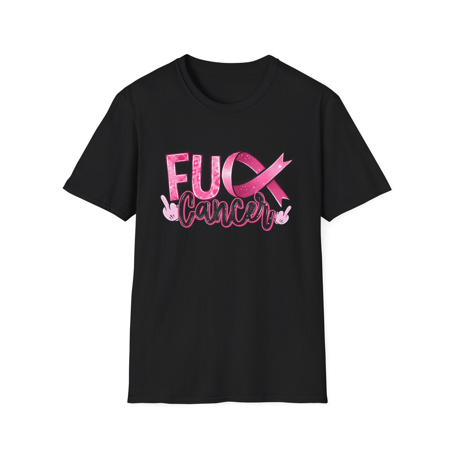 Breast Cancer Awareness, Breast Cancer, Faith, Hope Cure Inspired Softstyle T-Shirt, Cancer Awareness Shirt, Support Squad