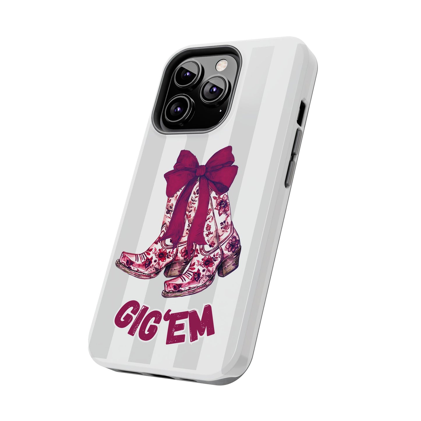 Aggies Tough Phone Case, College Team Accessory, Texas, Student Gifts, Graduation Gift