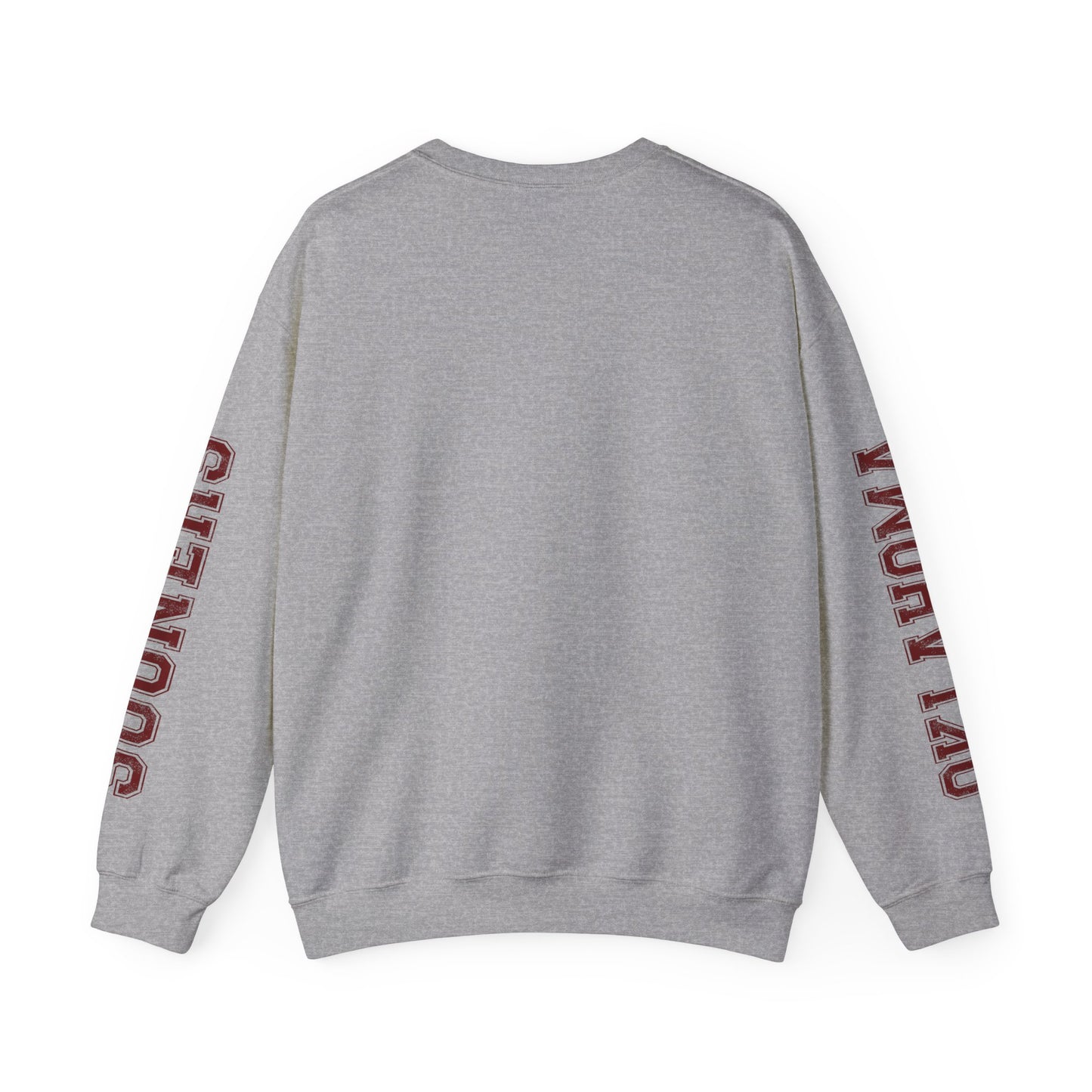 University of Oklahoma Sooners Sweatshirt | Oklahoma & Sooners Sleeve Print, Oklahoma Sooners Crewneck | Printed Sleeve Game Day Sweatshirt