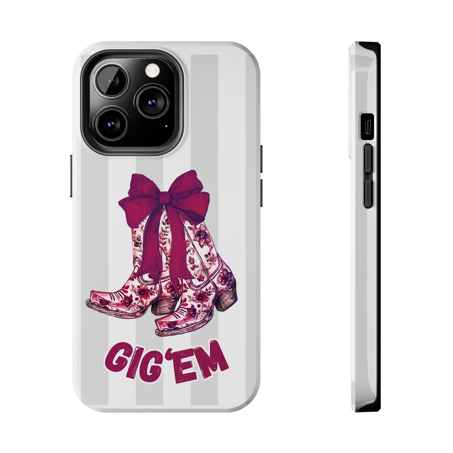 Aggies Tough Phone Case, College Team Accessory, Texas, Student Gifts, Graduation Gift