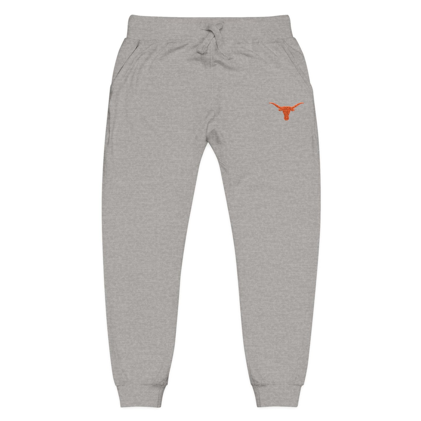 Hook Em Horns Sweatpants | Texas Longhorn Embroidered Fleece Joggers | University of Texas Apparel | UT Gift Idea, Game Day Outfit