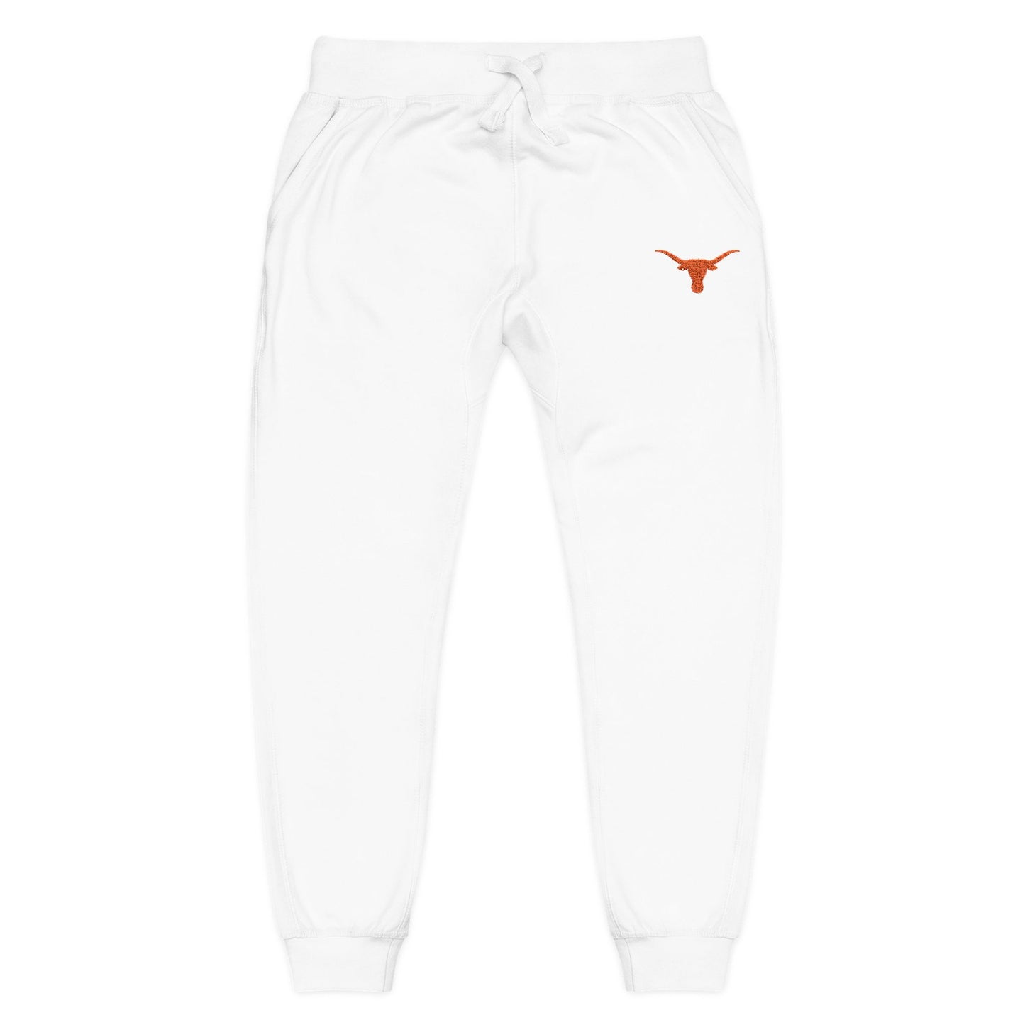 Hook Em Horns Sweatpants | Texas Longhorn Embroidered Fleece Joggers | University of Texas Apparel | UT Gift Idea, Game Day Outfit