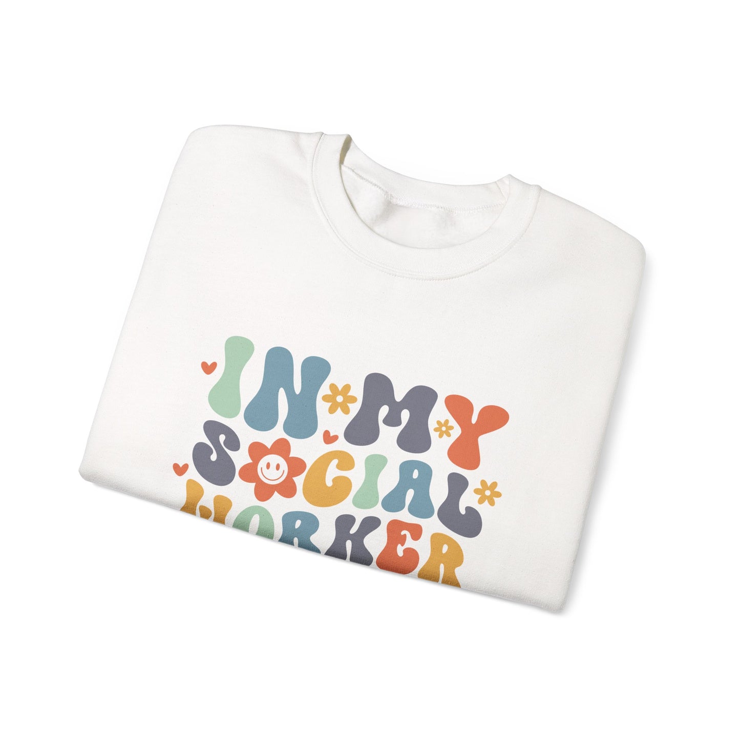 Social Worker Crewneck Sweatshirt, Cozy Gift for Social Workers, Fun Sweatshirt, Fall Wardrobe Essential, Casual Wear, Self-Care Apparel