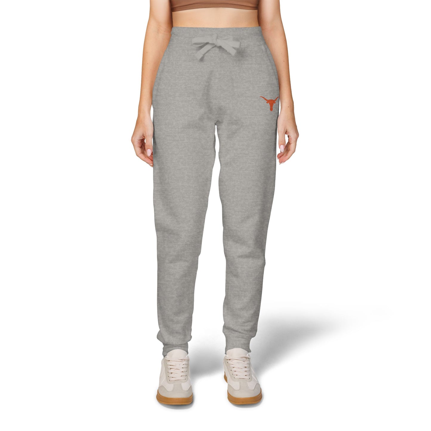 Embroidered Texas Unisex Fleece Sweatpants | Texas Game Day Loungewear | Matching Crewneck Sold Separately