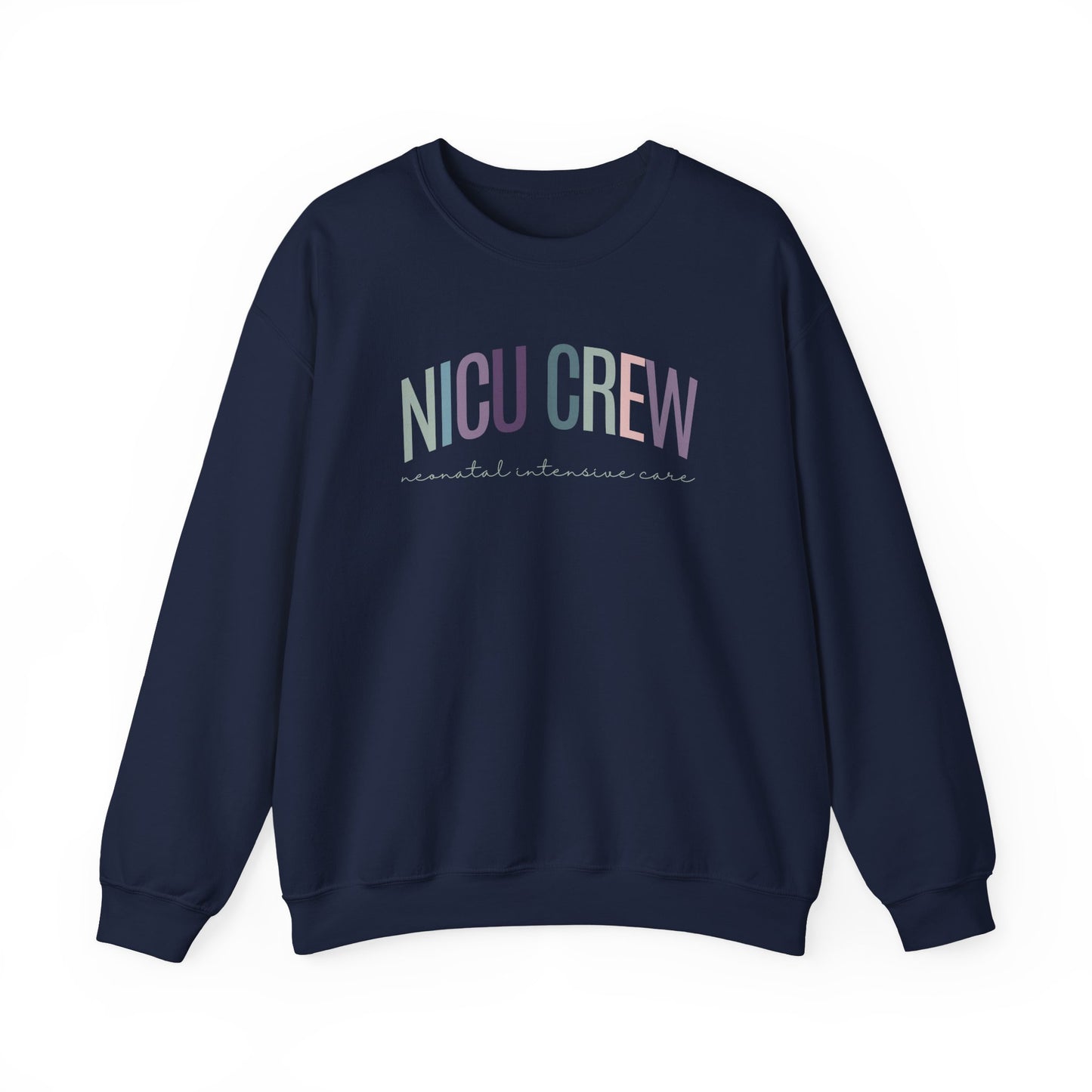 NICU Crew Nurse Crewneck Sweatshirt - Healthcare Worker Gift, Hospital Apparel, Medical Professional Clothing, Nurse Appreciation, RN Gift