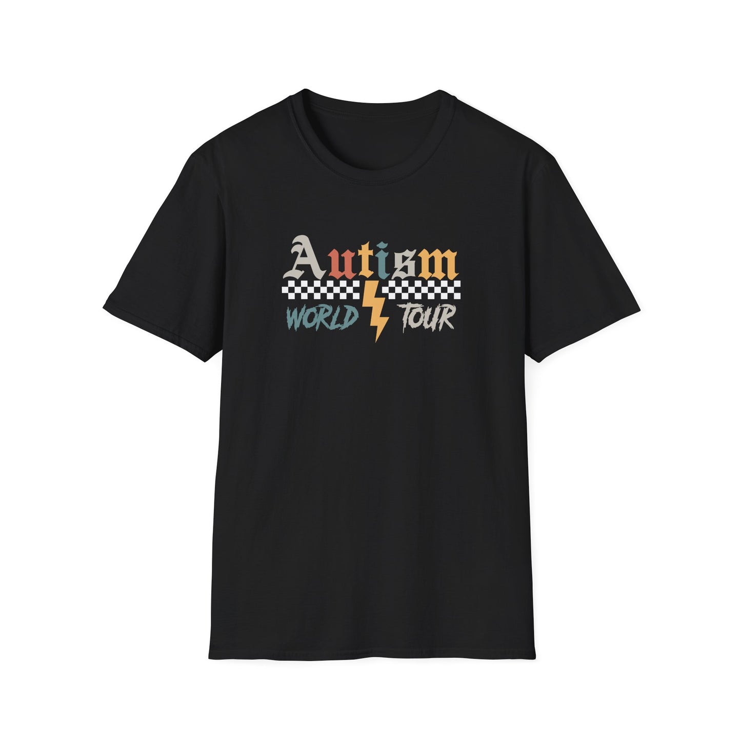 Autism Awareness T-Shirt, Unisex Softstyle Tee for Events, Gift for Supporters, Casual Wear, Fundraising, Advocacy
