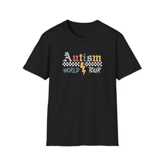 Autism Awareness T-Shirt, Unisex Softstyle Tee for Events, Gift for Supporters, Casual Wear, Fundraising, Advocacy