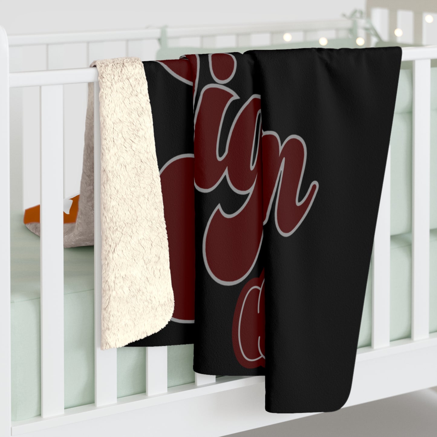 It’s Complicated Sherpa Blanket | Texas Rivalry Throw | Cozy House Divided Gift