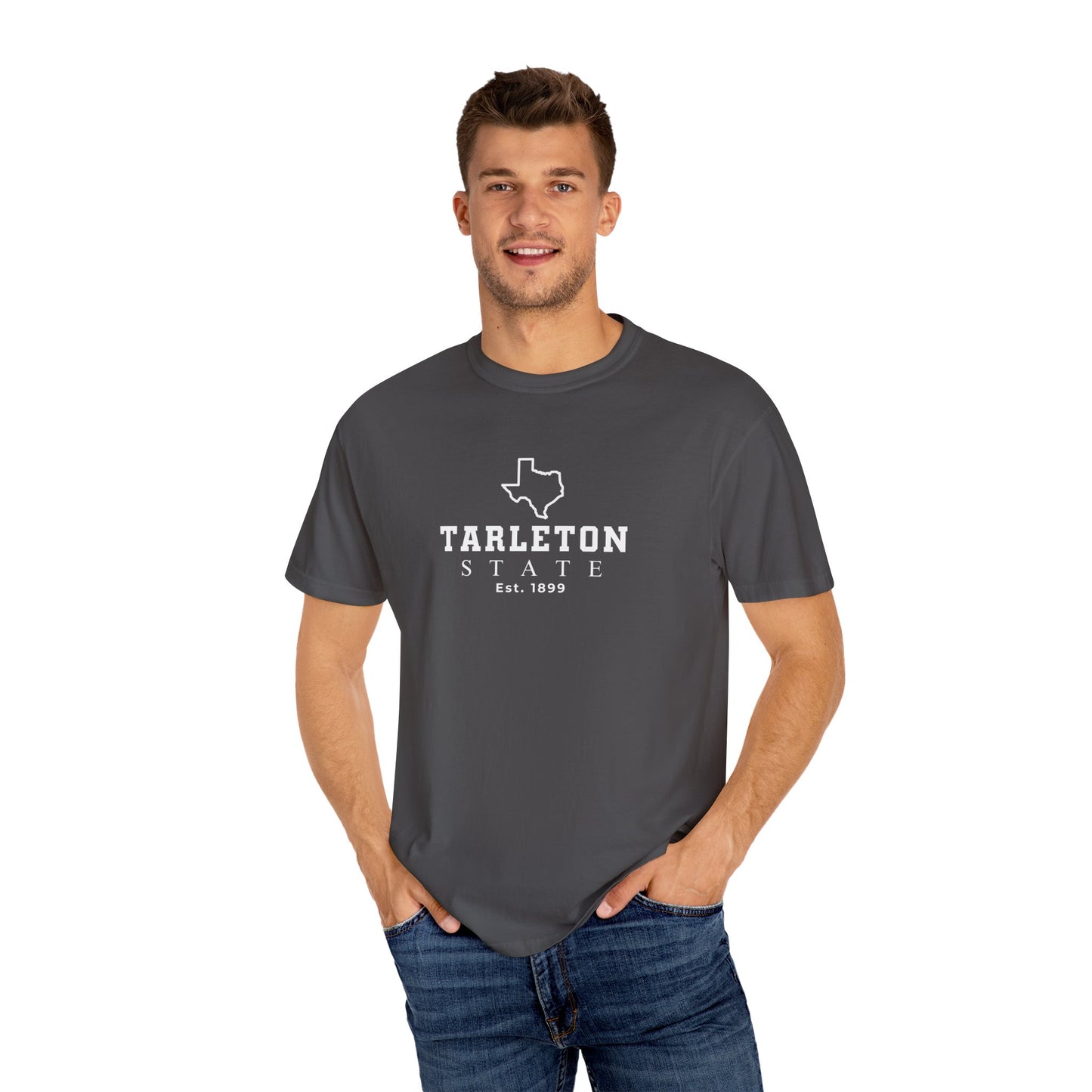 Tarleton State University Comfort Colors T-Shirt, Casual Tee, College Apparel, Gift for Students, Tarleton State
