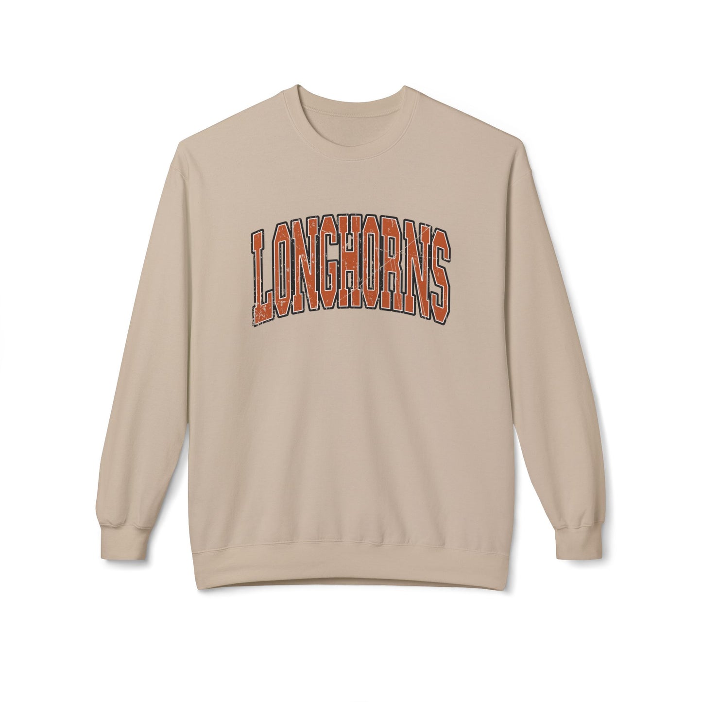 Texas Cozy Unisex Sweatshirt for Longhorns Fans | Softstyle Crewneck | Perfect for Game Days, Game Day Gear, Longhorns,