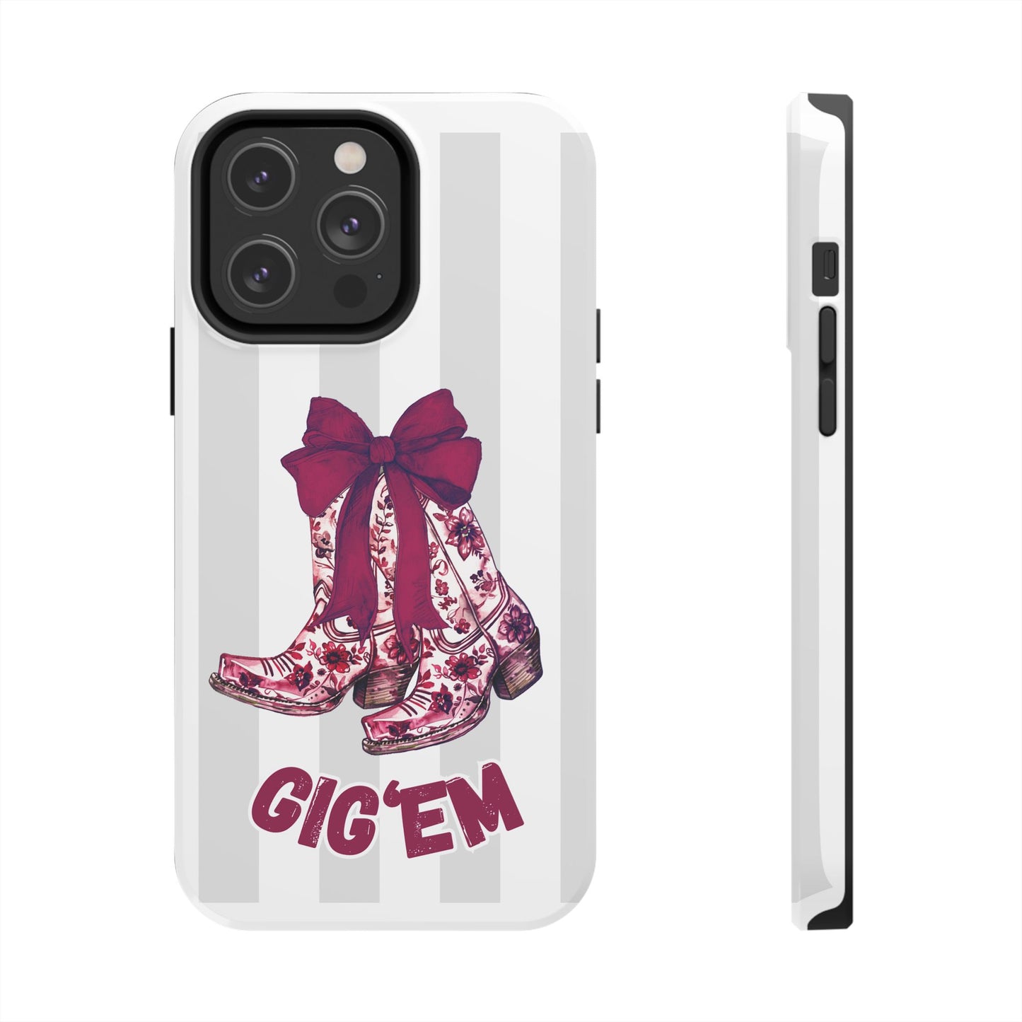 Aggies Tough Phone Case, College Team Accessory, Texas, Student Gifts, Graduation Gift