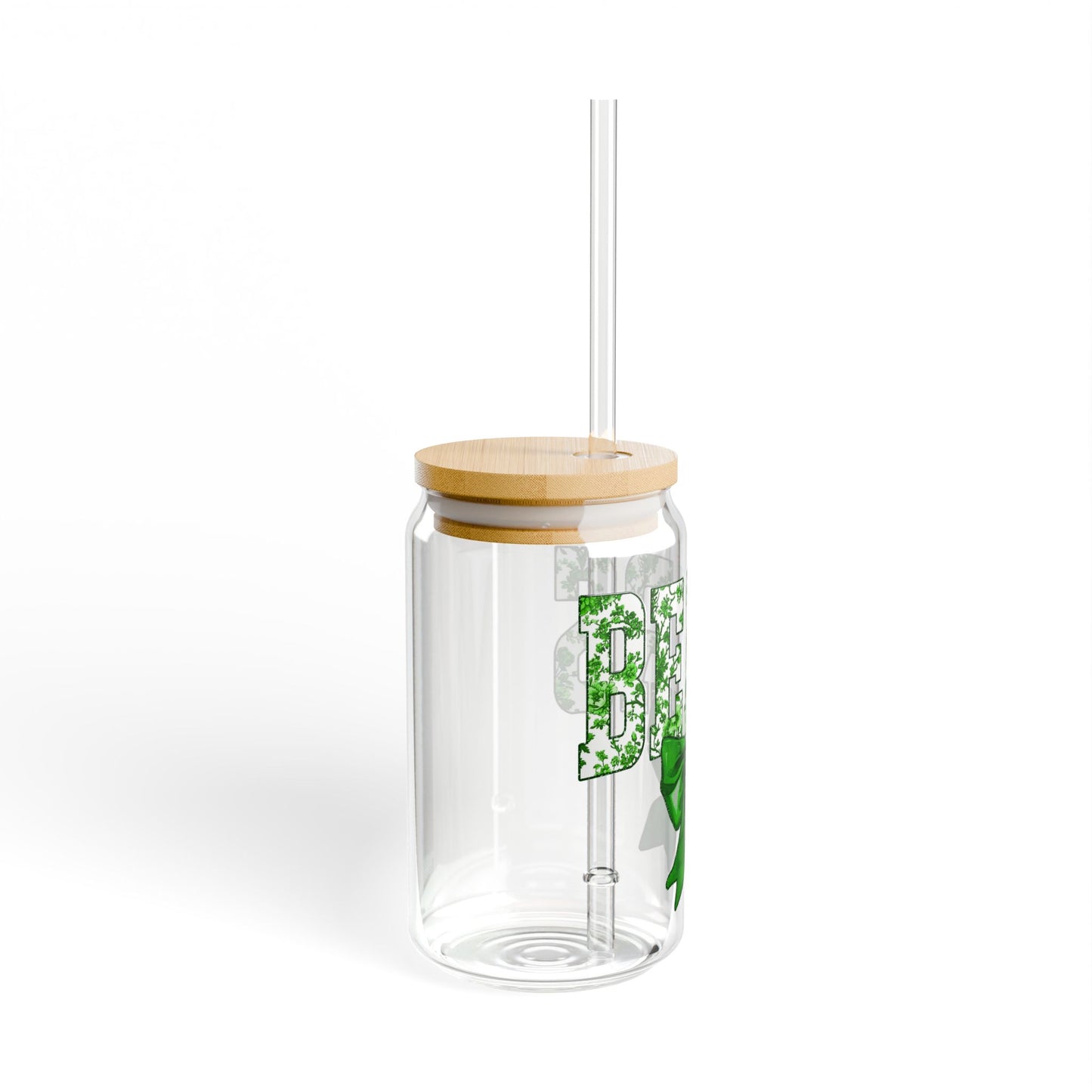 Baylor University 16oz Glass with Cute Bow | Glass Tumbler with straw, Baylor Tumbler, Baylor University Glass Tumbler