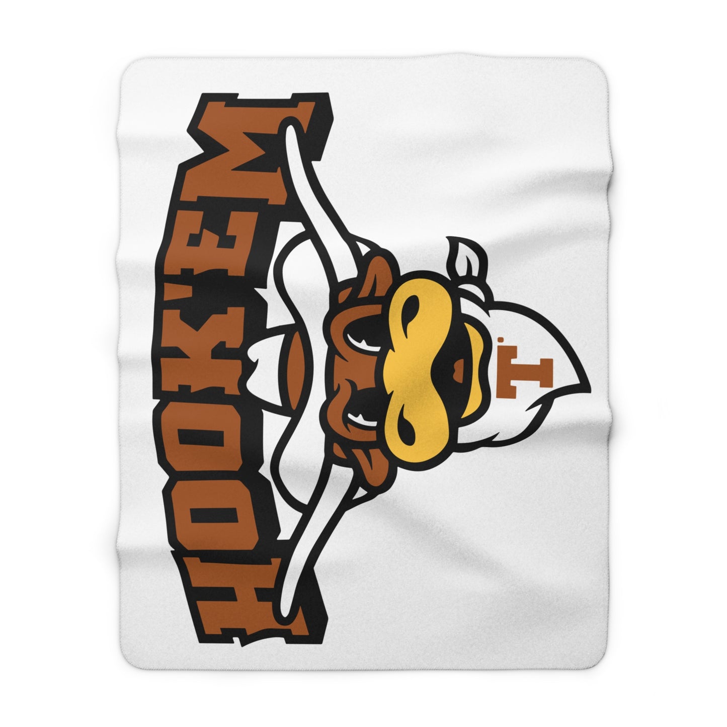 Texas Inspired Sherpa Blanket | Cozy Game Day Throw | Texas Spirit Gift