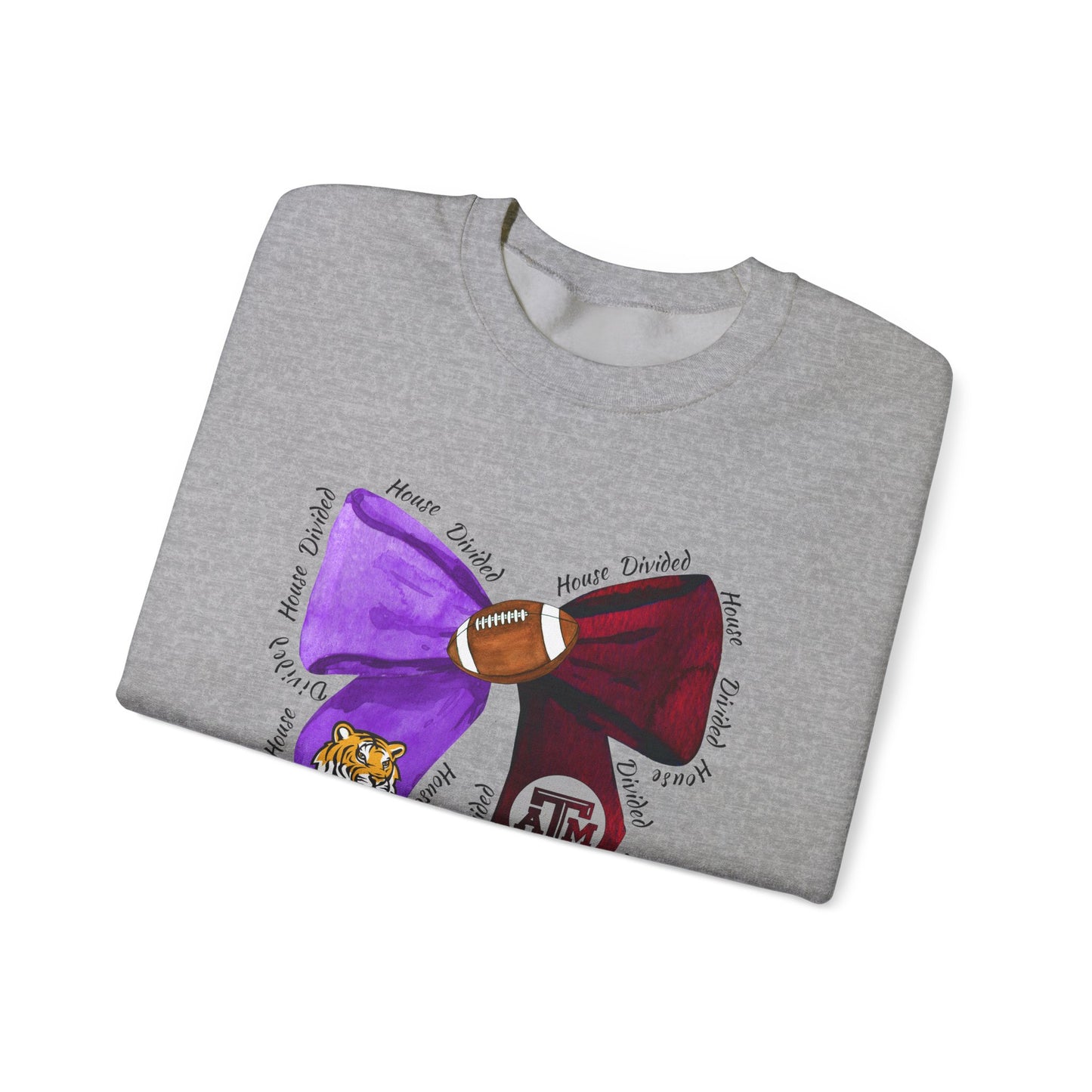 LSU Geaux Tigers Sweatshirt, Louisiana State University Fan Apparel, College Football Crewneck Jumper, Tiger Pride Long Sleeve Top