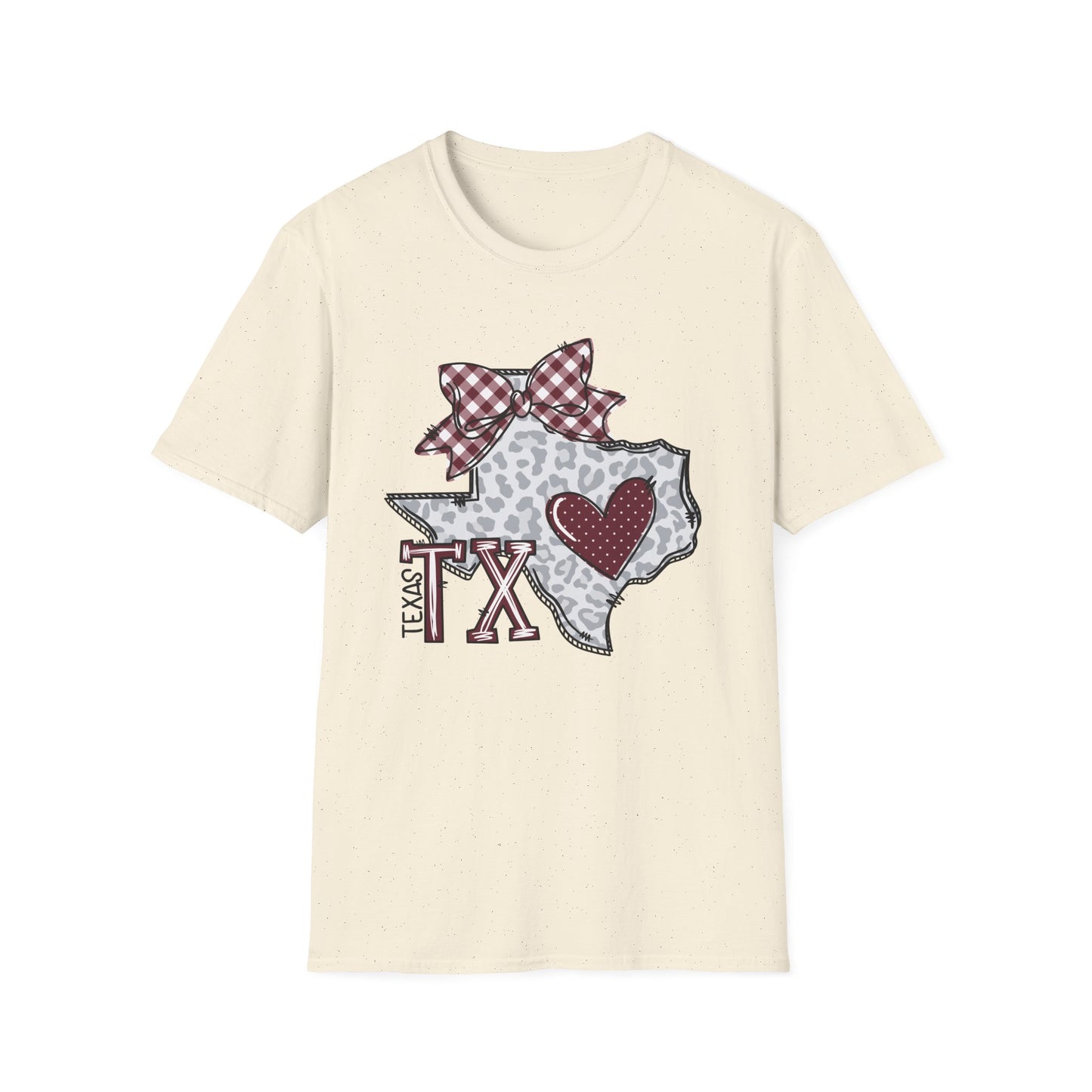 Aggies, Texas State Love Softstyle T-Shirt, Unisex Graphic Tee, Perfect Gift for Texans