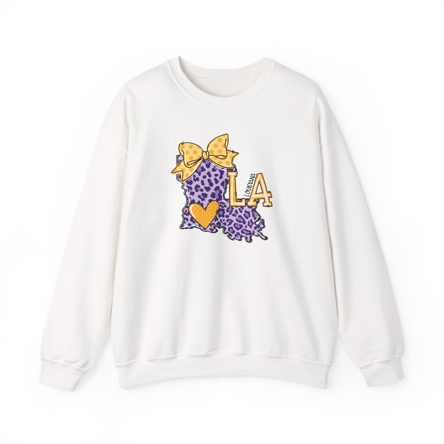 LSU Geaux Tigers Sweatshirt, Louisiana State University Fan Apparel, College Football Crewneck Jumper, Tiger Pride Long Sleeve Top