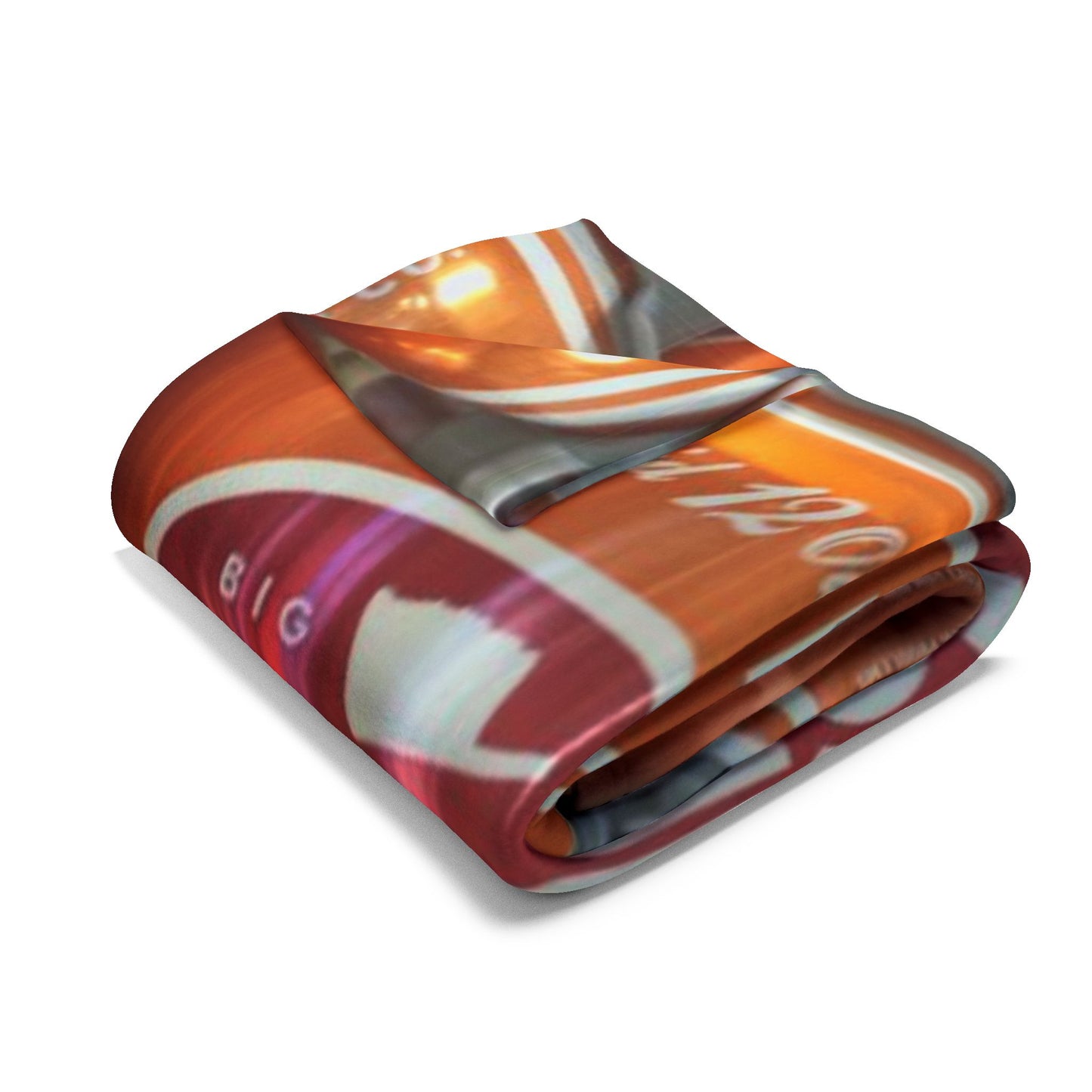 Fun Arctic Fleece Blanket - Oklahoma Suks Beer Design, Cozy Home Decor, Gift for Beer Lovers, Picnic Blanket, Outdoor Lounge