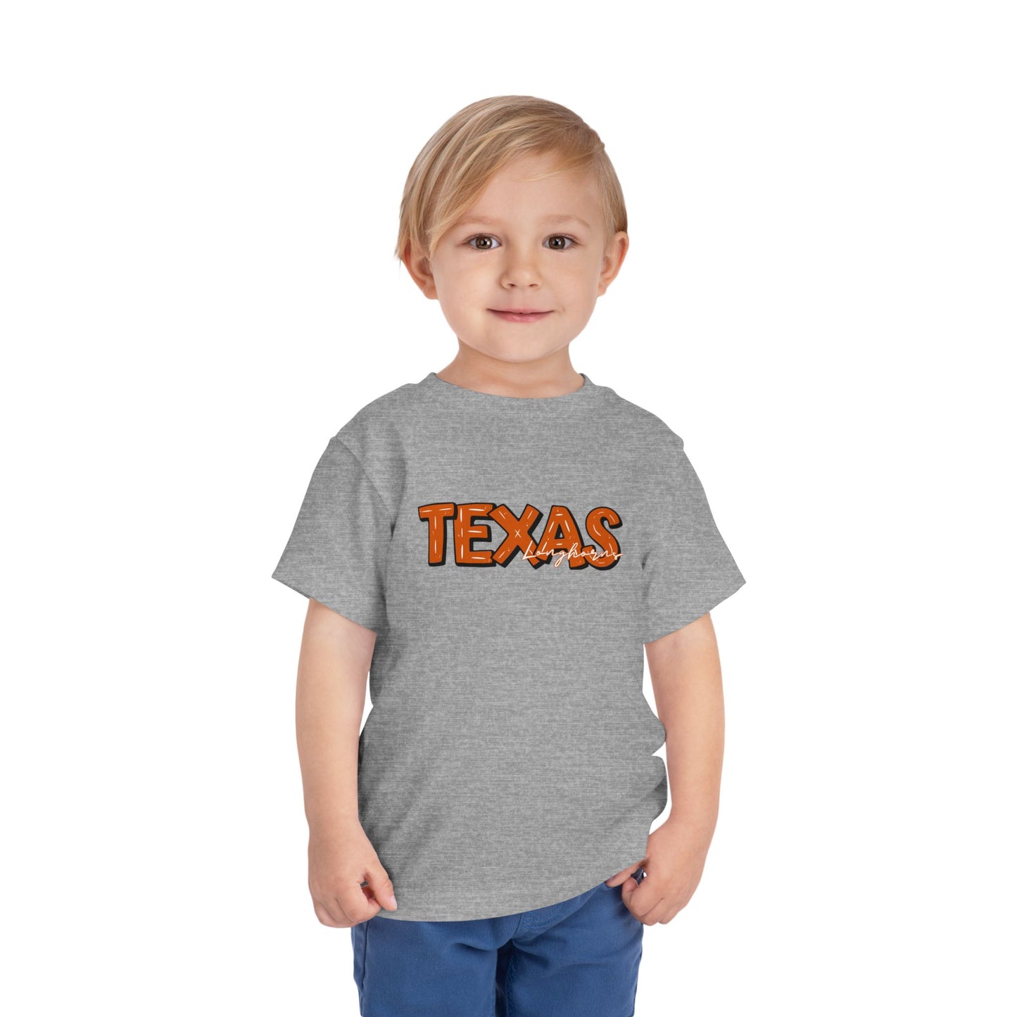 Texas Toddler Tee | Cute State Pride Shirt | Game Day Kids Top