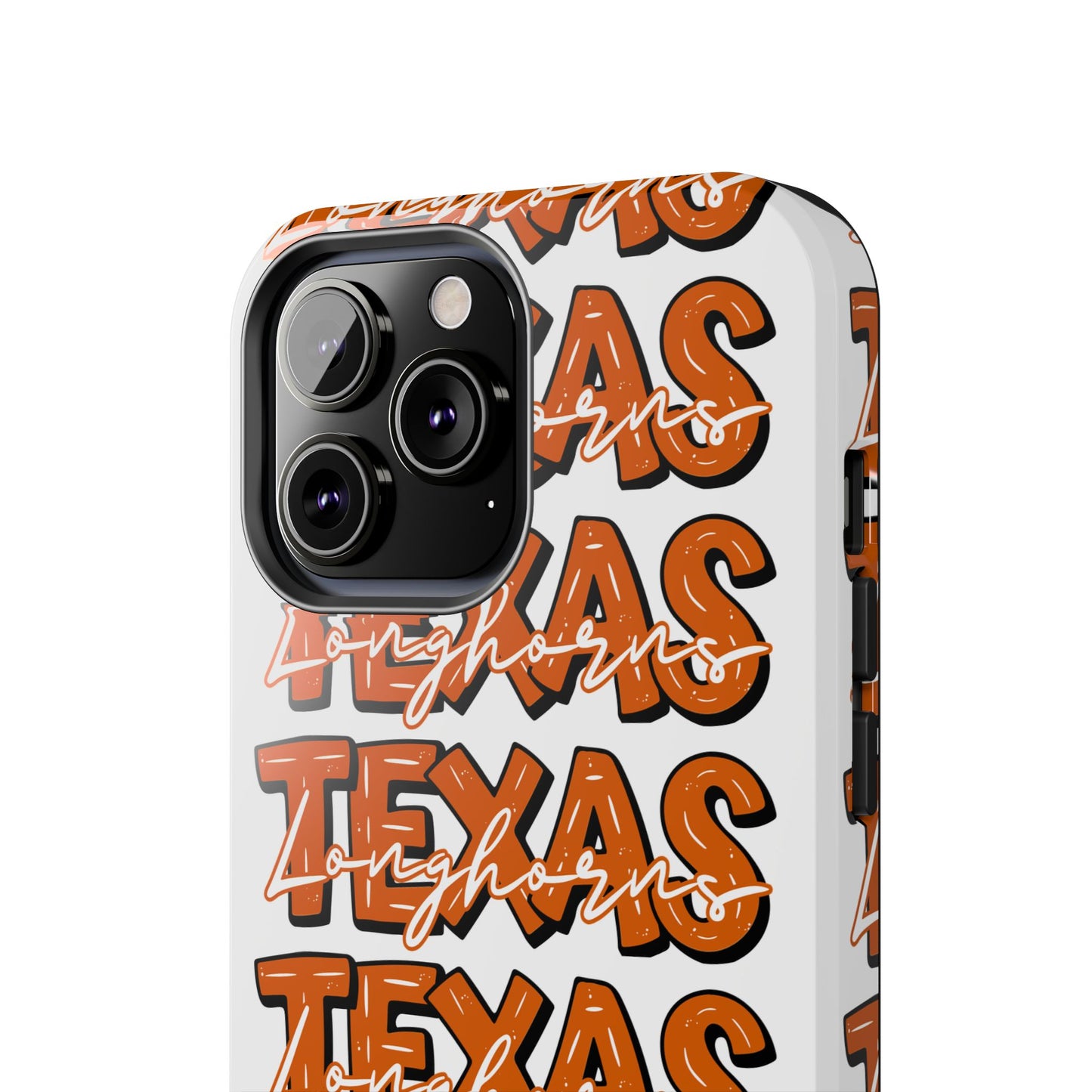Texas Longhorn Tough Phone Case, Durable iPhone Cover for Texas Lovers, Unique Gift for Graduates, College Students, Southern Pride