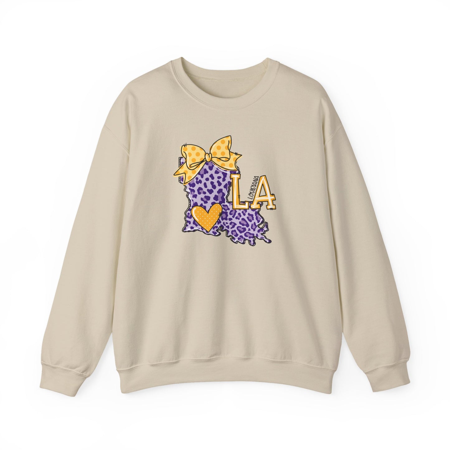 LSU Geaux Tigers Sweatshirt, Louisiana State University Fan Apparel, College Football Crewneck Jumper, Tiger Pride Long Sleeve Top