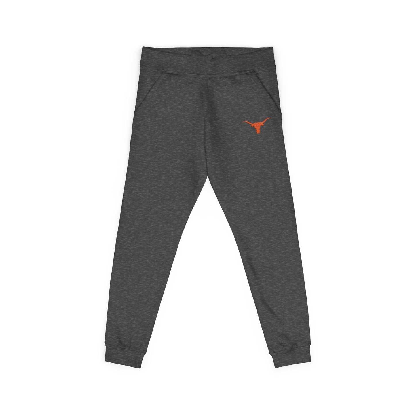 Hook Em Horns Sweatpants | Texas Longhorn Embroidered Fleece Joggers | University of Texas Apparel | UT Gift Idea, Game Day Outfit
