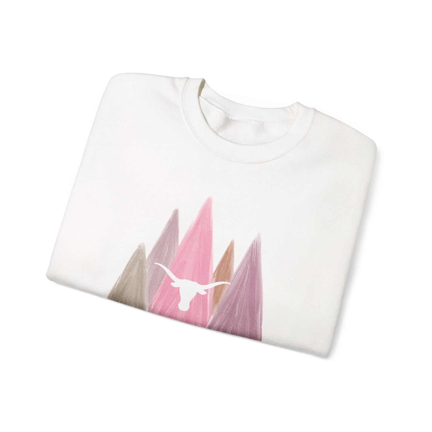 Merry and Bright Sweatshirt | Pastel Christmas Crewneck | Texas-Inspired Holiday Top