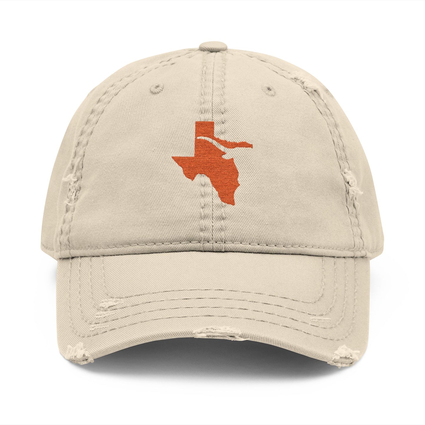University of Texas Longhorns Distressed Hat, Funny Hat Gift, Embroidered Cap, University of Texas Cap, UT Hat, Texas Longhorn Hat