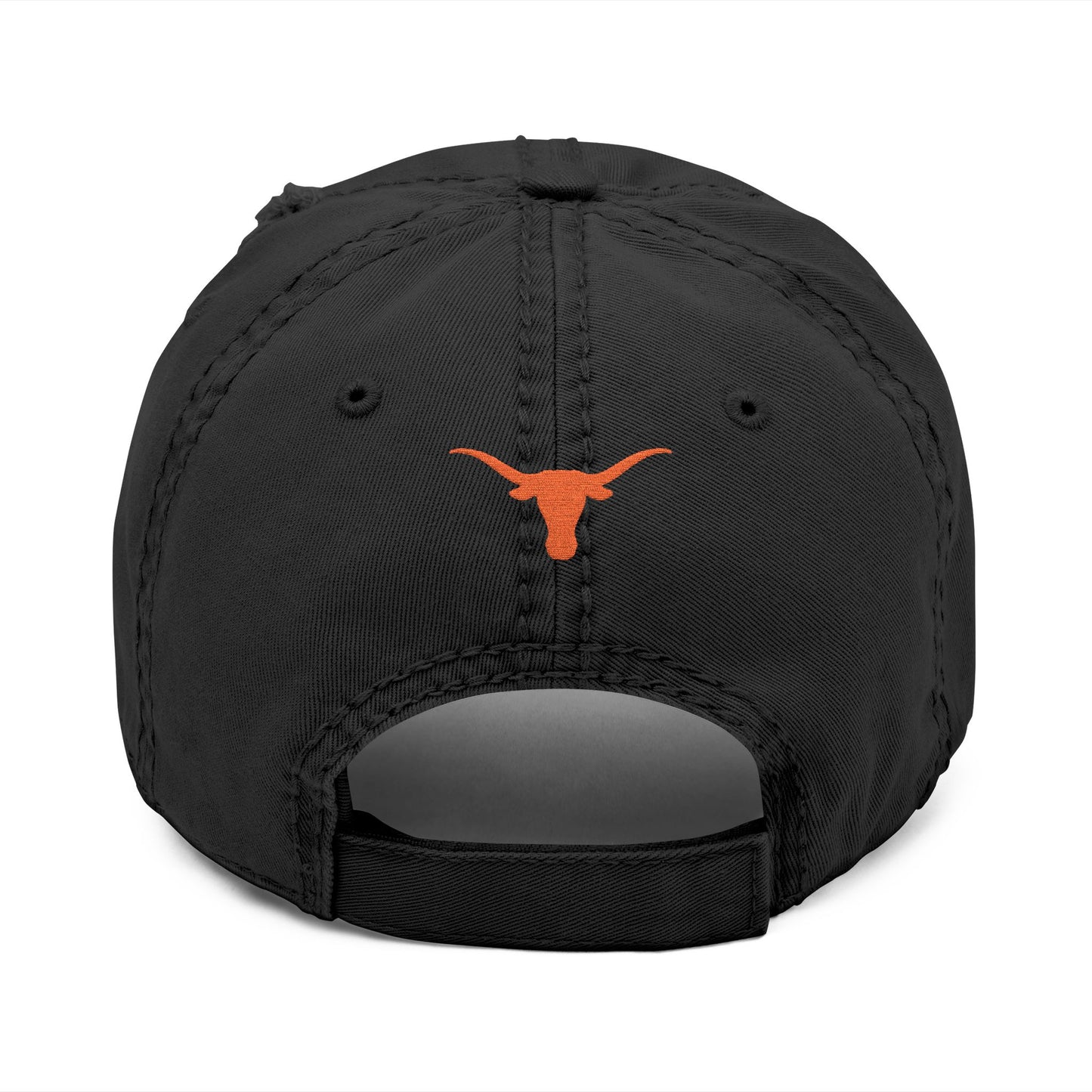 University of Texas Longhorns Distressed Hat, Funny Hat Gift, Embroidered Cap, University of Texas Cap, UT Hat, Texas Longhorn Hat