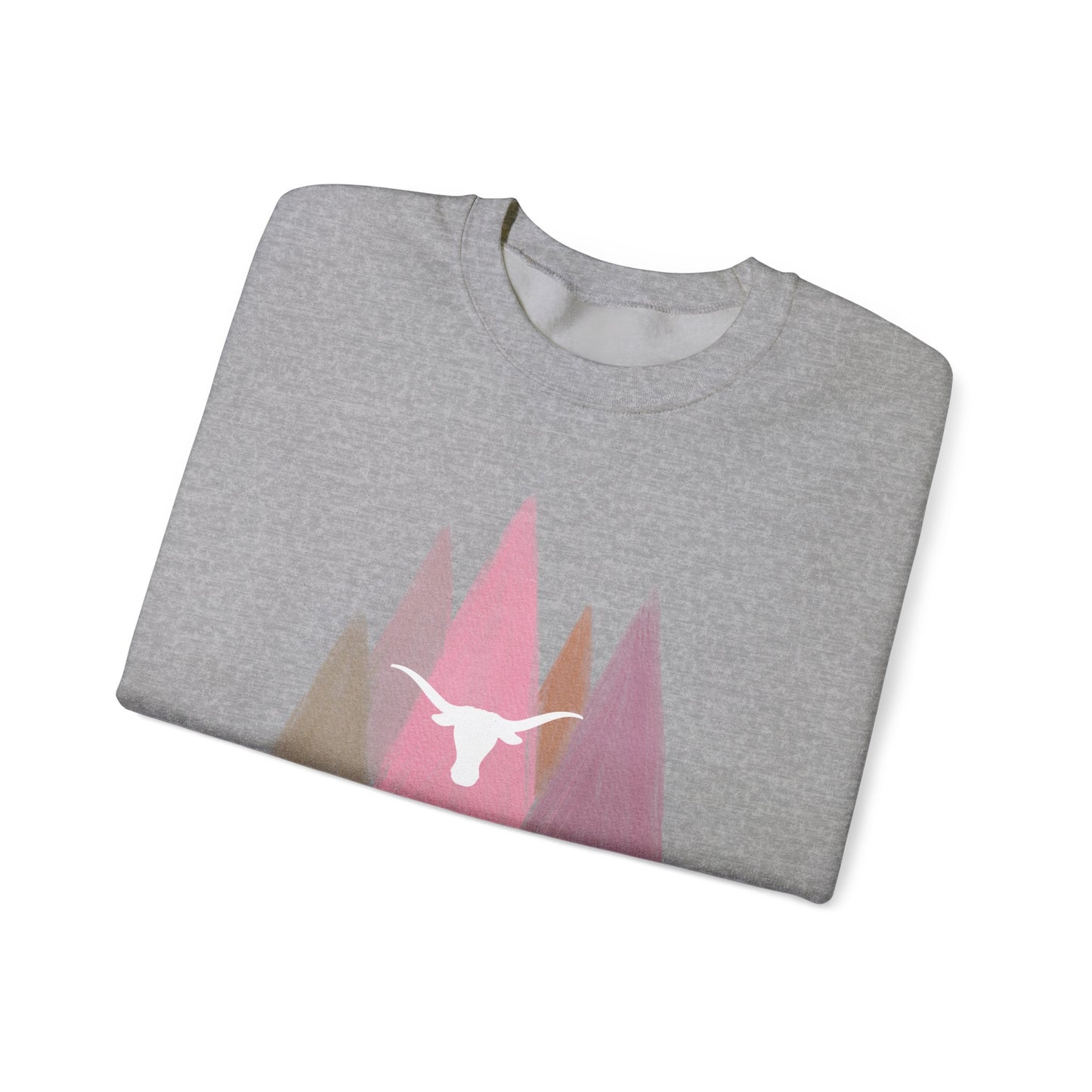 Merry and Bright Sweatshirt | Pastel Christmas Crewneck | Texas-Inspired Holiday Top