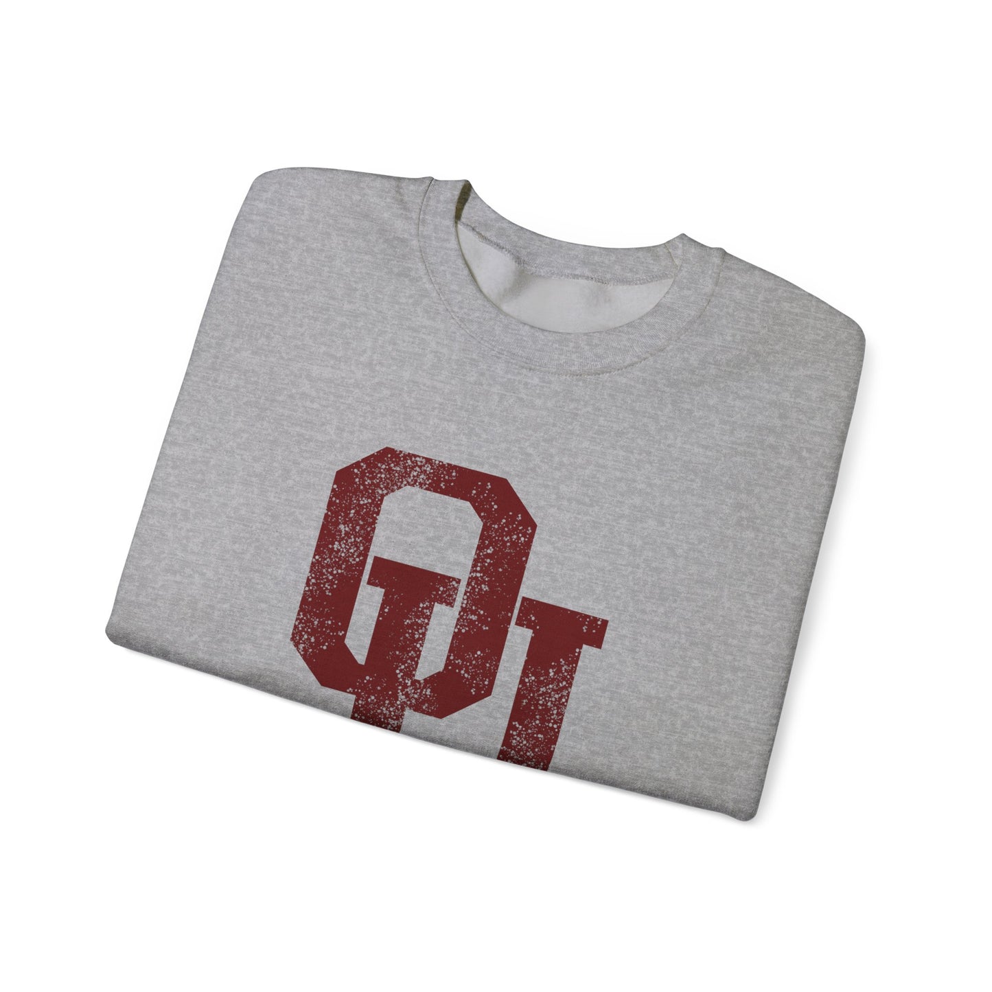 University of Oklahoma Sooners Sweatshirt | Oklahoma & Sooners Sleeve Print, Oklahoma Sooners Crewneck | Printed Sleeve Game Day Sweatshirt