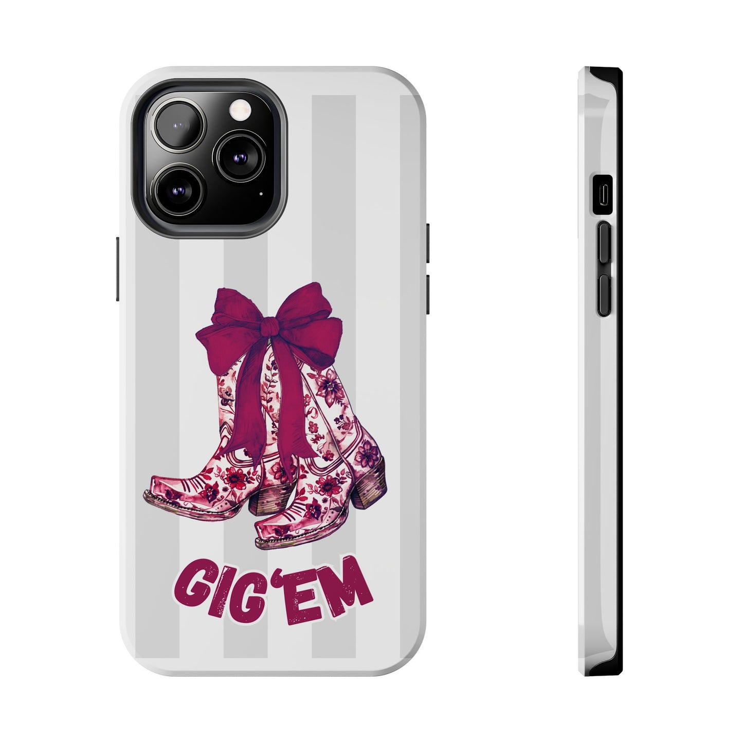 Aggies Tough Phone Case, College Team Accessory, Texas, Student Gifts, Graduation Gift