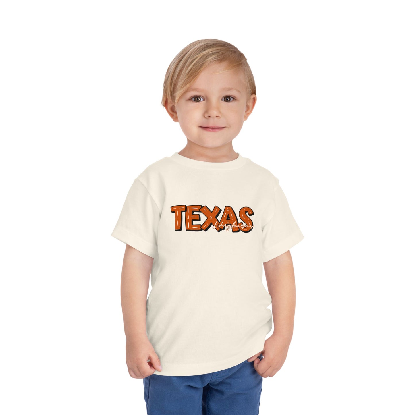 Texas Toddler Tee | Cute State Pride Shirt | Game Day Kids Top