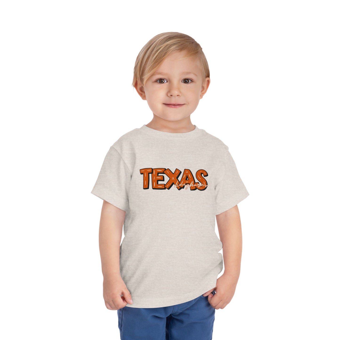 Texas Toddler Tee | Cute State Pride Shirt | Game Day Kids Top