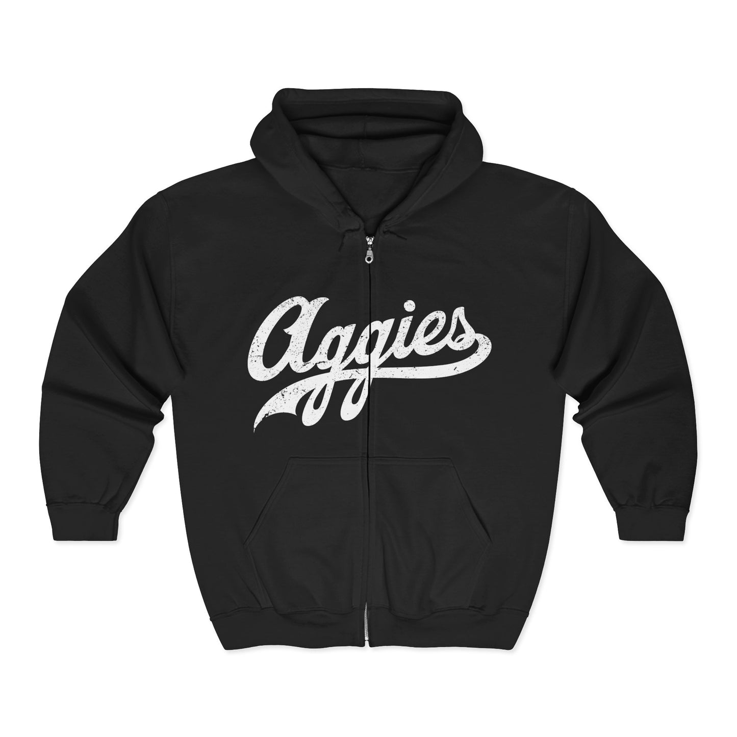 Aggies Full Zip Hoodie - Perfect for Game Days, Casual Outings, Fall Fashion, and Gifts for Fans, Aggies, Game Day Gear