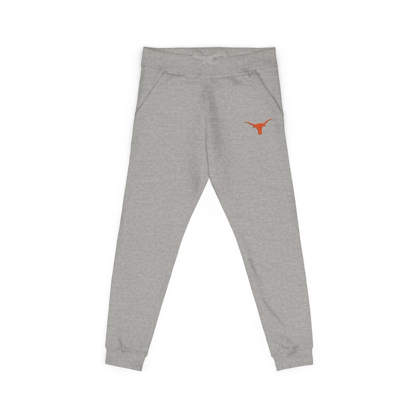 Hook Em Horns Sweatpants | Texas Longhorn Embroidered Fleece Joggers | University of Texas Apparel | UT Gift Idea, Game Day Outfit