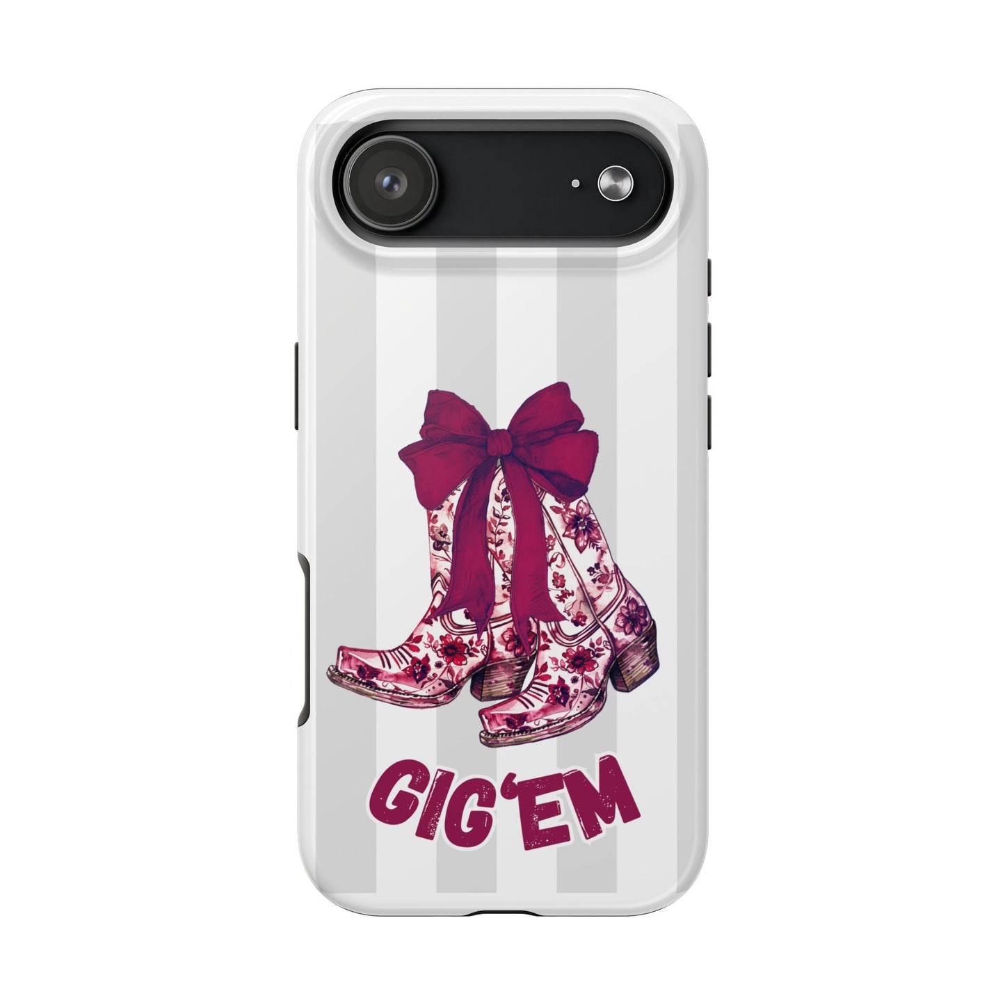 Aggies Tough Phone Case, College Team Accessory, Texas, Student Gifts, Graduation Gift