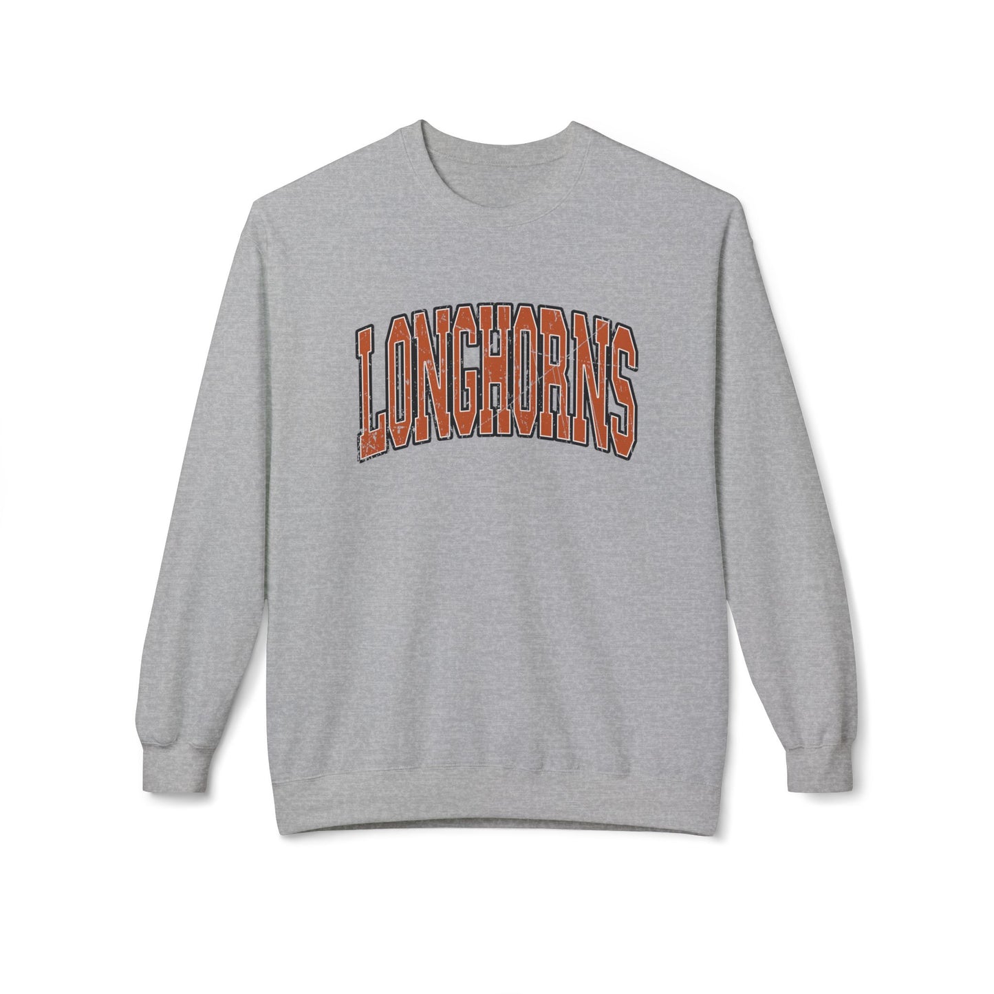 Texas Cozy Unisex Sweatshirt for Longhorns Fans | Softstyle Crewneck | Perfect for Game Days, Game Day Gear, Longhorns,